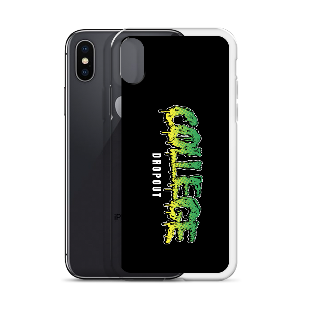 iPhone Slime Case - (Black)