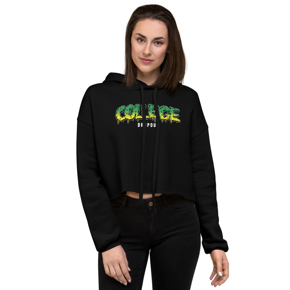 Women's Slime Crop Hoodie