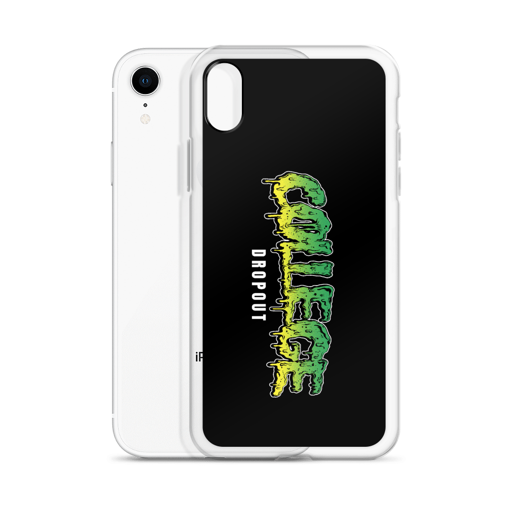 iPhone Slime Case - (Black)