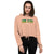 Women's Slime Crop Hoodie