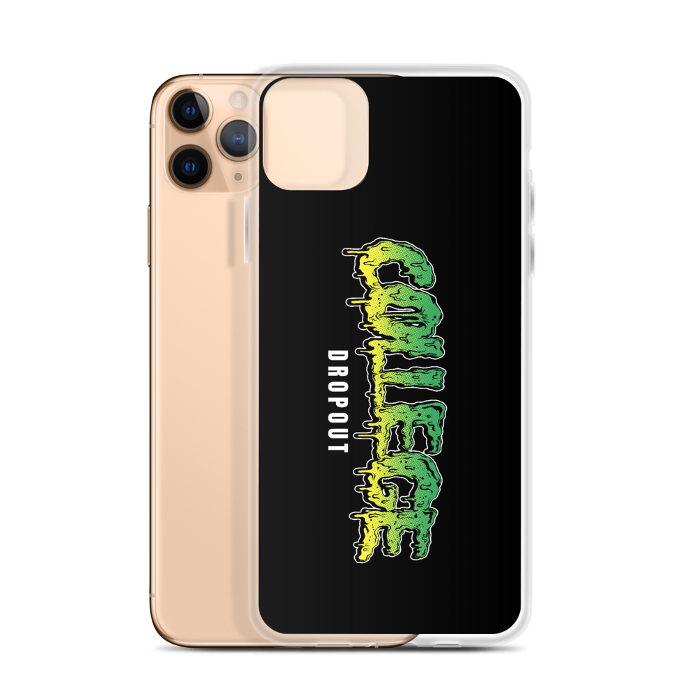 iPhone Slime Case - (Black)