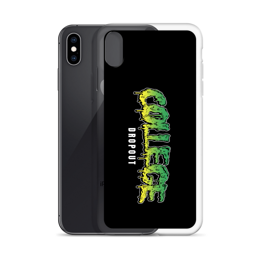 iPhone Slime Case - (Black)