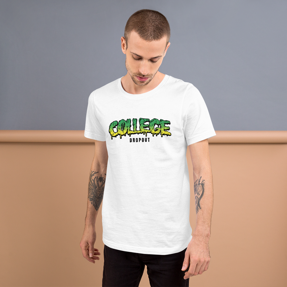 Mens - Dropout Slime T-Shirt (Black logo)