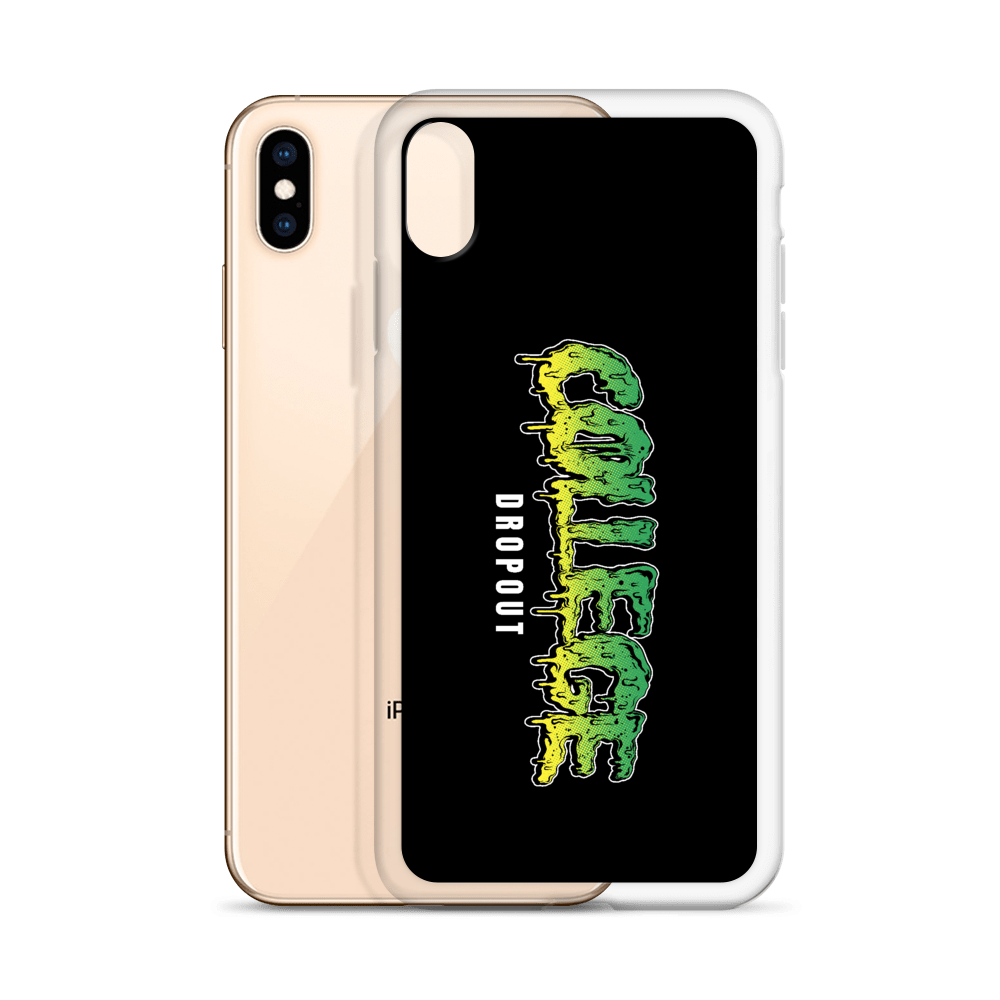 iPhone Slime Case - (Black)