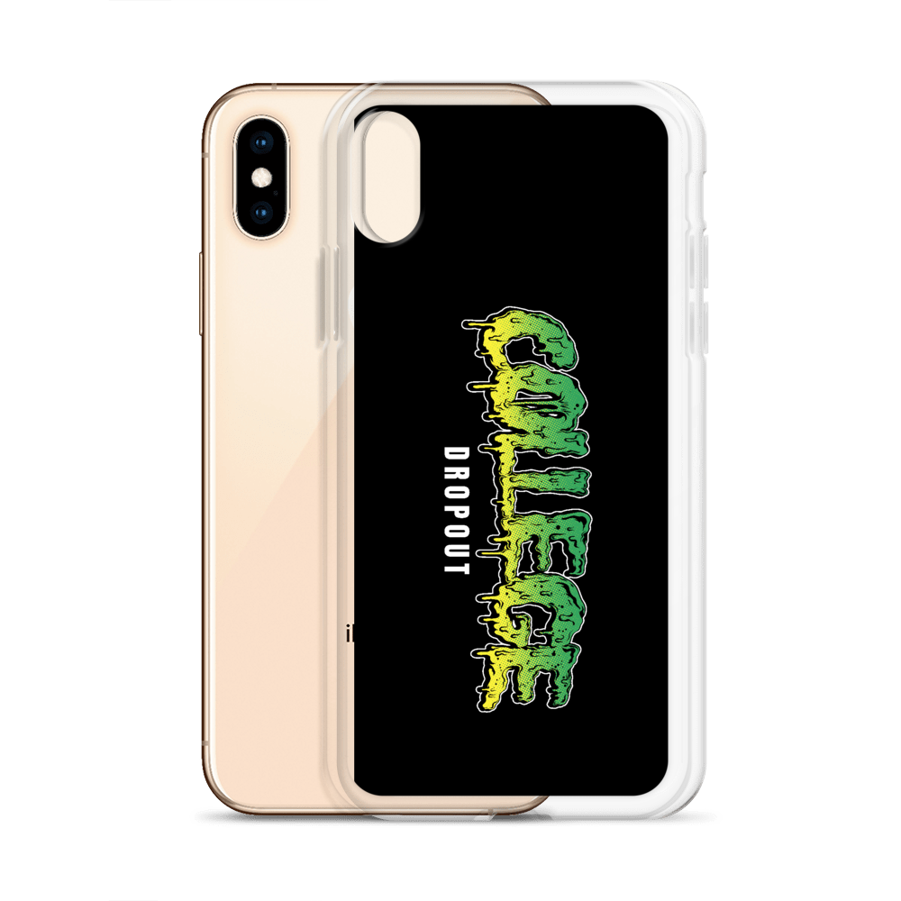 iPhone Slime Case - (Black)